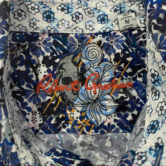 NWT Robert Graham Boise Short Sleeve Shirt - Picture 8 of 8